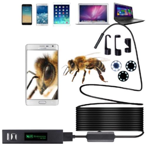 Home Collection - WiFi Waterproof HD Endoscope Inspection Camera (IP68) – Compatible with iPhone, Android & PC-Front_Standard 