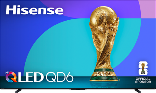 Hisense - 100" Class QD6 Series Hi-QLED 4K UHD HDR Smart Fire TV (2025)-Front_Standard 