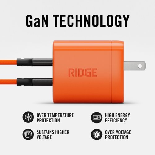The Ridge Wallet 45W Power Adapter Kit - Basecamp Orange HOW TO BUY