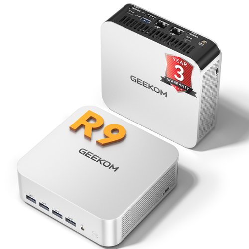 Geekom A7 MAX AI Mini PC, AMD Ryzen 9 7940HS(Flagship) 16GB DDR5