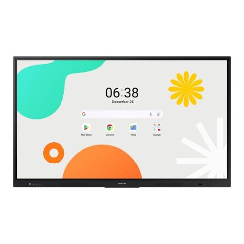Samsung - 65 inch All-in-One Digital Android Based Interactive Display - Black