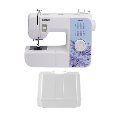 Brother - XM2701 Sewing Machine with 27 Stitches, 6 Feet and 5300A Hardcase-Front_Standard 
