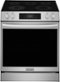 Frigidaire - Gallery 6.2 Cu. Ft. Slide-In Electric Range with Stone-Baked Pizza and 15+ Ways to Cook - Stainless Steel-Front_Standard