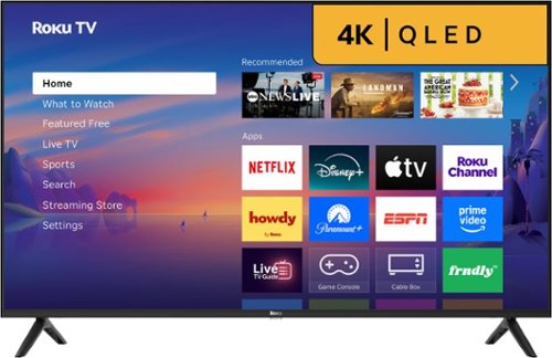 Roku - 50" Class Select Series 4K QLED Smart RokuTV (2026)-Front_Standard 