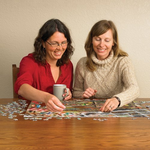 Outset Media : Cobble Hill Fishing Lures1000 Piece Puzzle WORLDWIDE DELIVERY