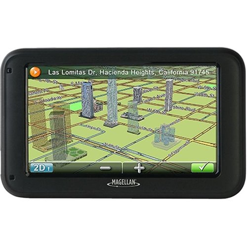 Magellan - RoadMate 5320-LM 5" GPS with Lifetime Map Updates-Front_Standard 