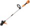 WORX - 40V 13" Cordless String Trimmer/Edger with Automatic Feed (Tool Only) - Orange-Front_Standard
