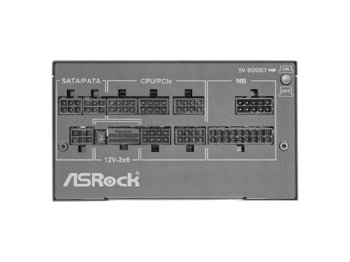 ASRock Phantom PG 1000G 1000W 80+ Gold, Full Modular, ATX3.1/PCIe5