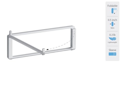 Rain Design  mBar Pro Foldable Laptop Stand - Silver HOW TO BUY