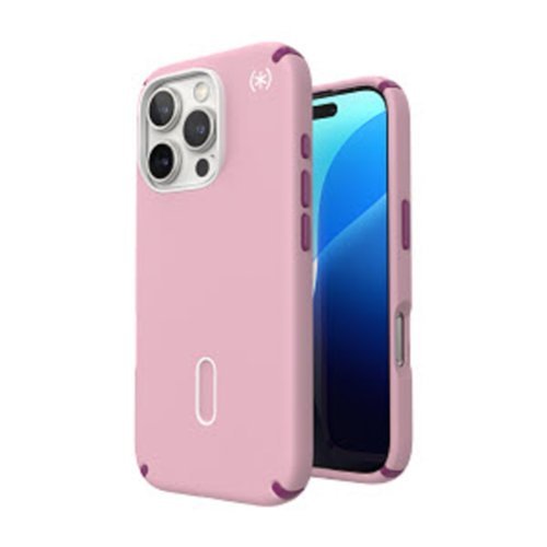 Speck Presidio2 Pro ClickLock Case with MagSafe for Apple iPhone 16 Pro - Wednesday Pink GLOBAL SHIPPING