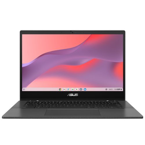 ASUS - Chromebook CM14 Flip 14" Touch Laptop - Mediatek Kompanio 520 with 8GB Memory - 64GB eMMC - Gravity Grey