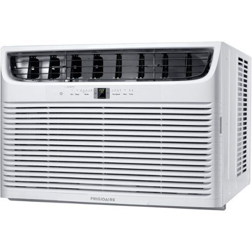 Frigidaire - 1,400 Sq. Ft. 23,000 BTU Cooling Window Air Conditioner with 16,000 BTU Supplemental Heat - White-Front_Standard 