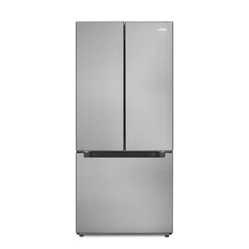 Front. Koolmore - 18.5 cu. ft. Stainless-Steel French Door Refrigerator in Silver (KM-RERFDSS-18C) - Stainless-Steel.