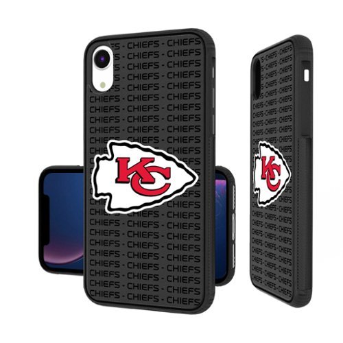 Keyscaper - NFL - Kansas City Chiefs iPhone Text Backdrop Design Bump Case - 16 Pro Max - Multicolor-Front_Standard 