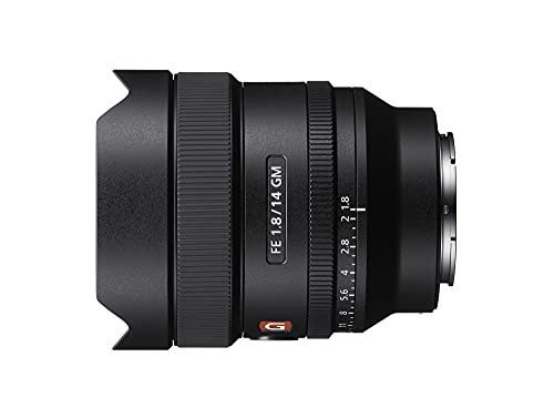 Sony FE 14mm F1.8 GM Full Frame Large Aperture Wide Angle Prime G