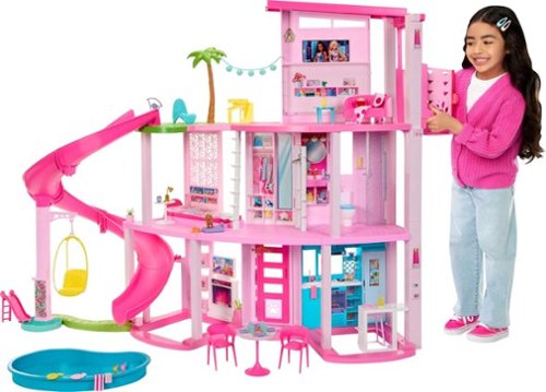 Barbie - Dreamhouse Playset-Front_Standard 