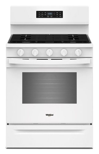 Whirlpool - 5.0 Cu. Ft. Freestanding Gas Range with Air Cooking Technology - White