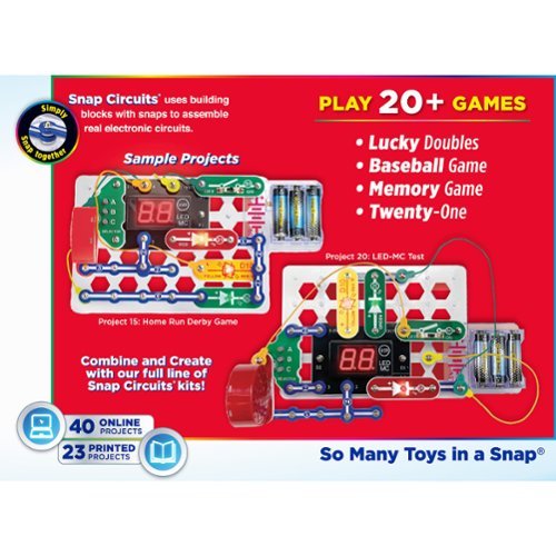 Elenco Snap Circuits: Game Play GLOBAL SHIPPING