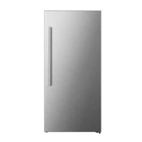Front. Forno Appliances - Maderno 13.6 Cu. Ft. Frost-Free Convertible Refrigerator/Freezer with Right Swing Door - Stainless Steel.