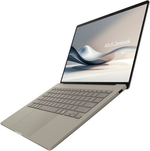 ASUS Zenbook A14 14 FHD+ OLED Laptop - Copilot+ PC - Qualcomm Snapdragon X Plus - 16GB RAM - 512GB SSD - Zabriskie Beige BUY IN UAE