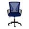CorLiving - Workspace Mesh Back Office Chair - Blue-Front_Standard