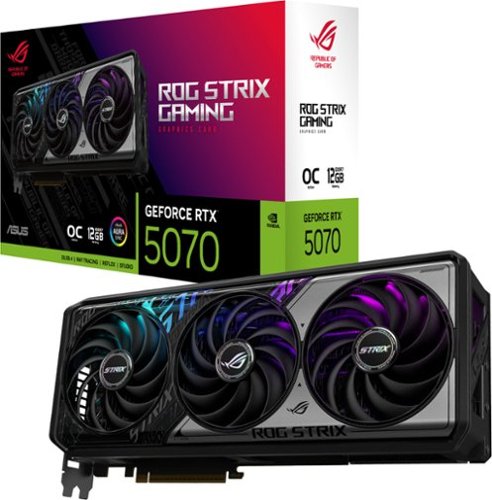 【中古】ASUS ROG STRIX GeForce RTX 5070 OC ASUS ROG Strix NVIDIA GeForce RTX 5070 OC Edition 12GB GDDR7 PCI