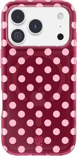 VELVET CAVIAR - Magsafe Case for Apple iPhone 18 Pro / iPhone 17 Pro - Raspberry Polka Dot