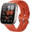 Amazfit - Bip 6 Smartwatch 46mm Silicone - Red - (2025) - Red - (2025)-Front_Standard