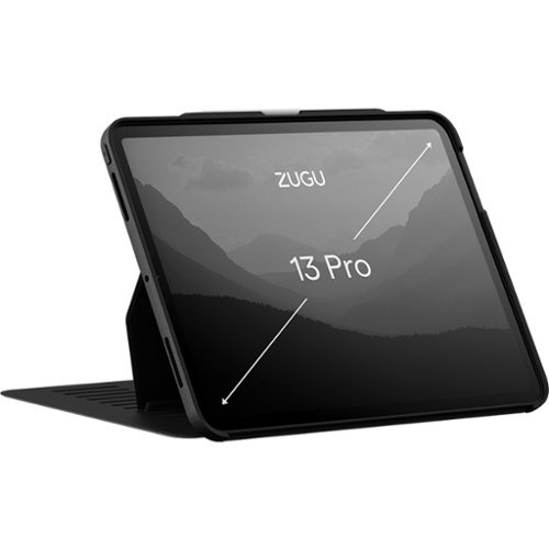 ZUGU Slim Protective Case for Apple iPad Pro 13-inch (M4) - Black GLOBAL SHIPPING