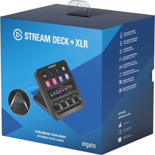 Elgato Stream Deck + XLR Workflow Controller with Customizable