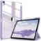 Kitcheniva - Shockproof Hybrid Slim Case For iPad Air 13 Inch M3 2025 Clear Shell Cover - Lilac Purple-Front_Standard