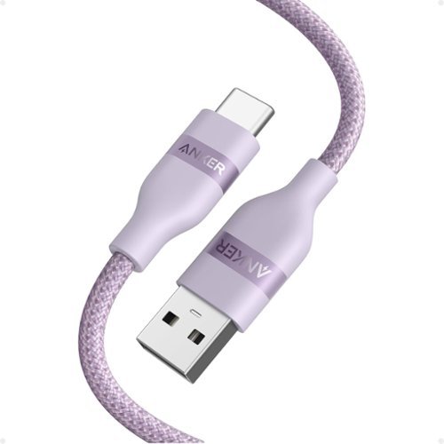 Anker - Car Carplay Cable for iPhone 17 16 Pro Max Plus - Violet-Front_Standard 