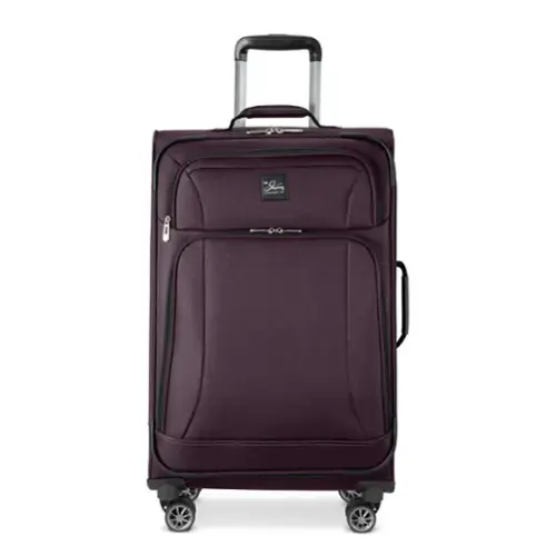 Front. Skyway - Epic Softside Medium Check-In, Plum - Plum.