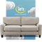 Serta - Palisades Modern 3-Seat - Straight Arm - Fabric Sofa - 73" - Light Gray-Front_Standard