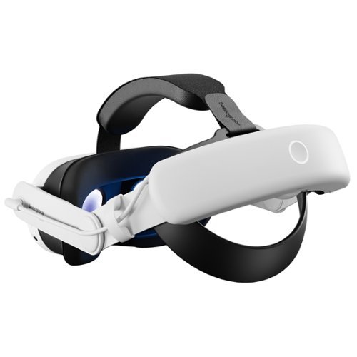 Sonicgrace - S3 Pro Meta Quest Elite Strap with 8000mAh Battery - Works with Meta Quest 3/3S - White-Front_Standard 