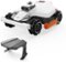 MAMMOTION - LUBA 3 AWD 3000H Robot Lawn Mower with Garage ,0.75 Acres,360° LiDAR+RTK+AI Vision Tri-Fusion Positioning,2.2-4.0in Cut - White-Front_Standard