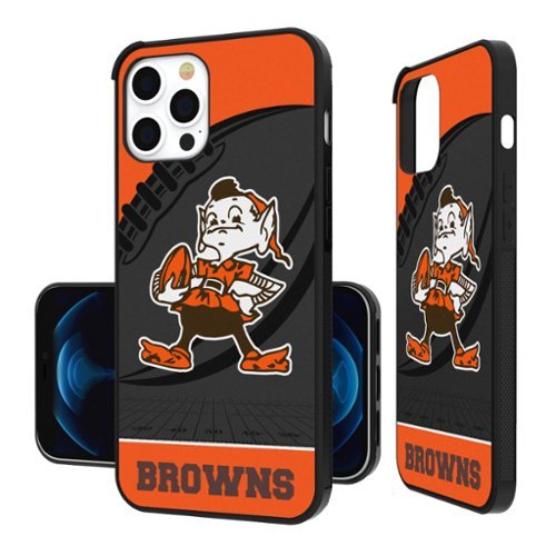 Keyscaper - NFL - Cleveland Browns iPhone Pastime Design Bump Case - 16 Pro Max - Multicolor-Front_Standard 
