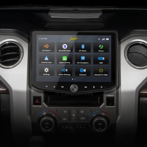 Stinger - 10.1” Android Auto/Apple CarPlay Bluetooth Digital Media Receiver - Black