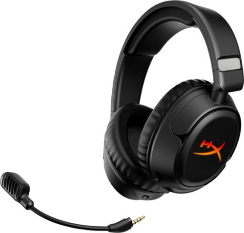HyperX Cloud Flight 2 Wireless Gaming Headset for PC, PS5, PS4, Nintendo Switch, Mac, Mobile, and Bluetooth - Black BUY IN MIDDLE EAST