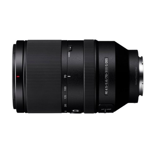 Sony FE 70 300mm f/4.5 5.6 G OSS E Mount Telephoto Zoom Lens