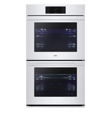 SKS - 30 in Built In Double Wall Oven with Steam - Satin Stainless Steel