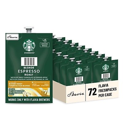 Starbucks - Coffee Flavia Freshpacks, Blonde Espresso Roast, 72/Carton (MDR00219)