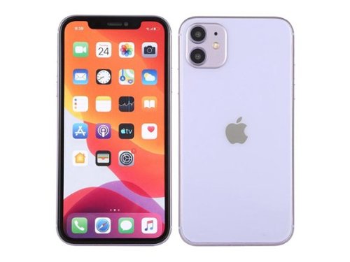 Apple - Refurbished Excellent - iPhone 11 A2111 (Fully Unlocked) 256GB - Purple-Front_Standard 