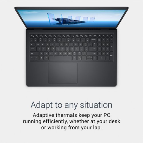 Dell DC15250 - 15.6 2K Touchscreen Laptop - Intel Core i5 1334U 2023 - 8GB Memory - 512GB Storage - Carbon Black WORLDWIDE DELIVERY