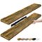 2 Pack (35"x9") Sorbus Floating Wall Shelves for Bedroom, Decor, Kitchen, Living Room - for Trophies, Frames, Bookshelf - Brown-Front_Standard
