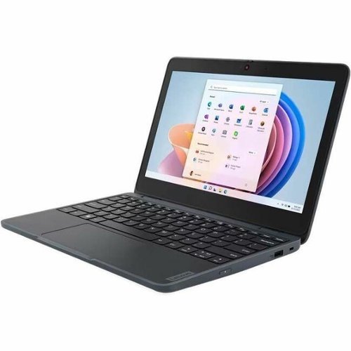  Lenovo - 100 82VK0005US 11.6&quot; Notebook - HD - Intel N-Series N100 - 4 GB - 128 GB SSD - English Keyboard - In - Slate Gray