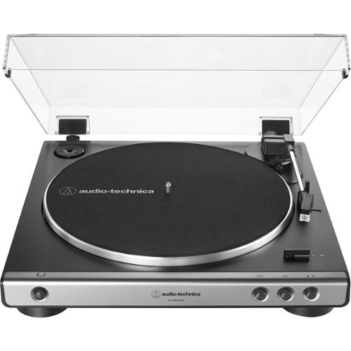 Audio-Technica - Stereo Turntable - Gunmetal-Front_Standard 