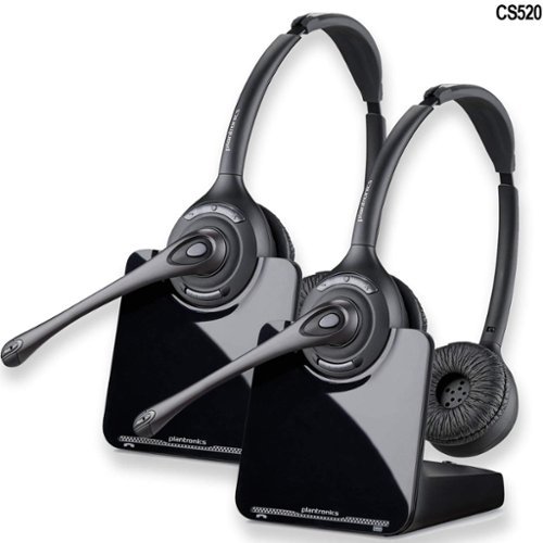  Plantronics - CS500 Wireless Headset System - Black