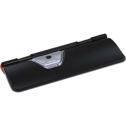 Contour Design RollerMouse Red Plus Ergonomic Wireless Mouse - Wireless - Black GLOBAL SHIPPING