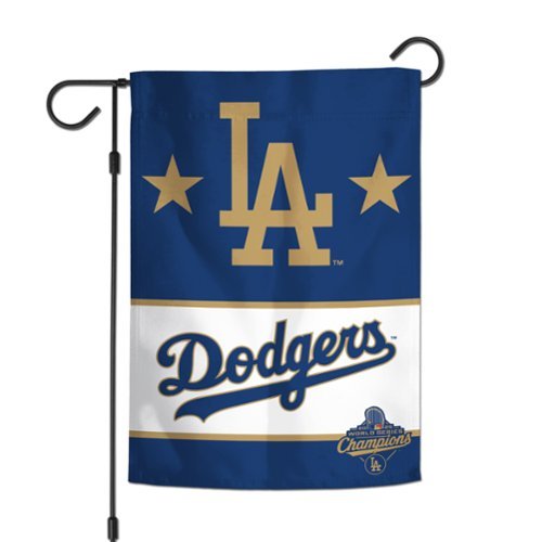 WinCraft - Los Angeles Dodgers 2026 Gold Collection 12" x 18" Double-Sided Garden Flag - Multicolor-Front_Standard 